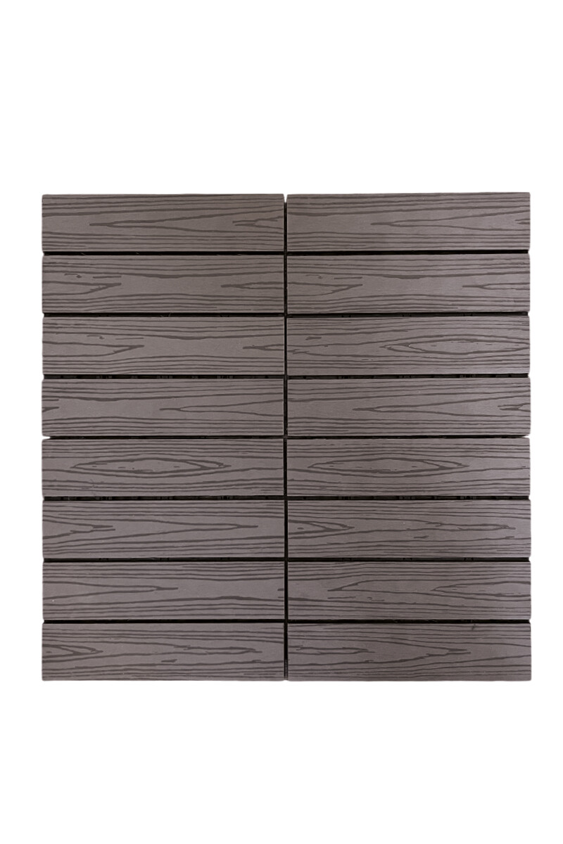 EASY DECK D303 BALDOSA EASY DECK WPC D303-I-Z COFFE 300X300X22MM