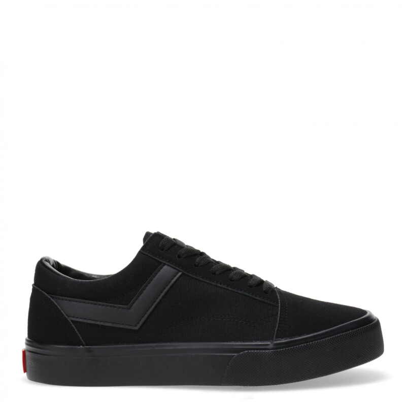 Championes de Hombre Pony Old School Canvas Low Negro