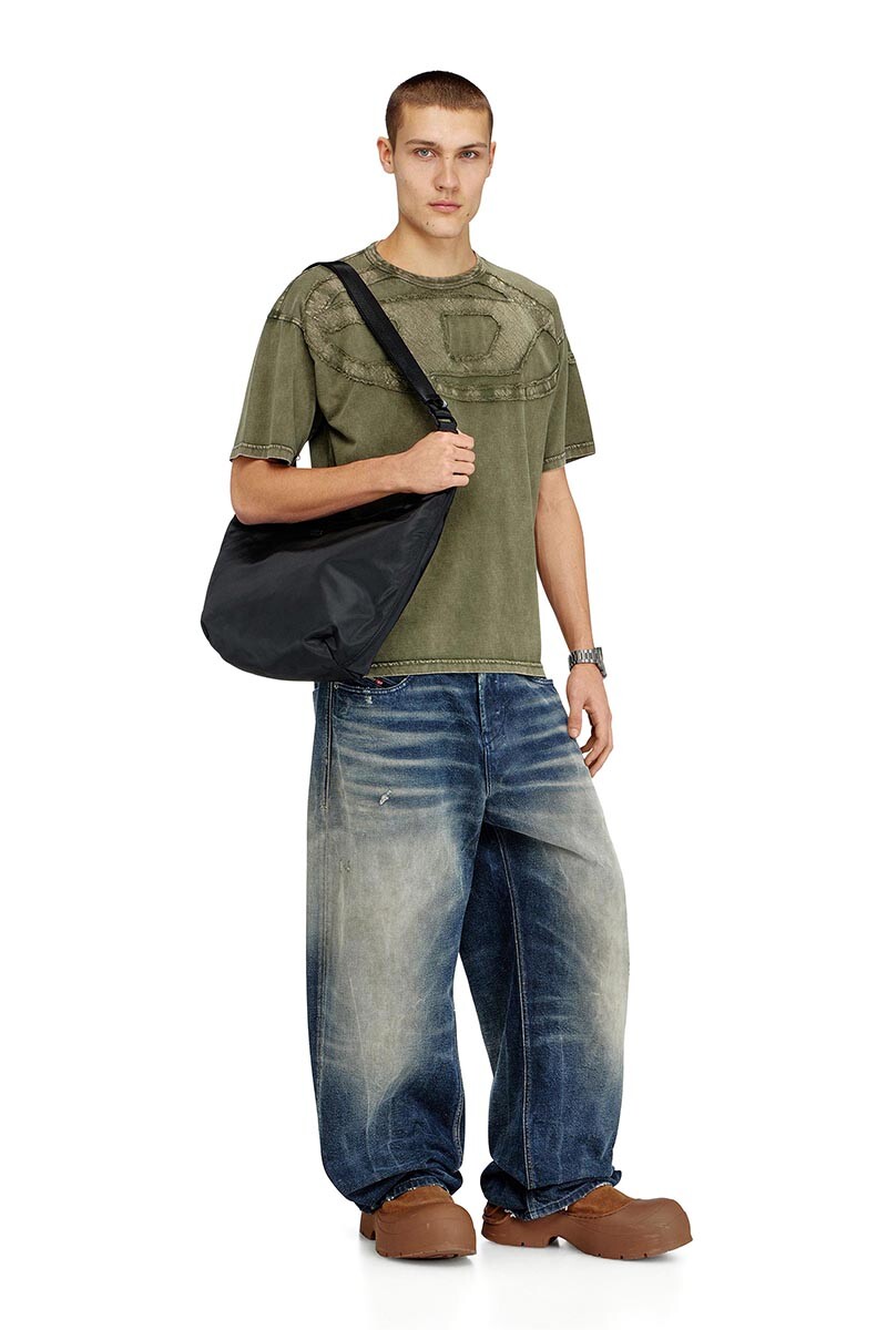 Bolso Para Unisex D-Pack Hobo X Negro