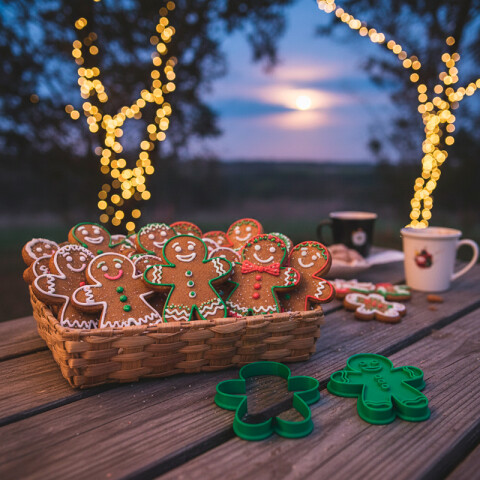 Cortante 3D Muñeco de Jengibre Cortante 3D Muñeco de Jengibre