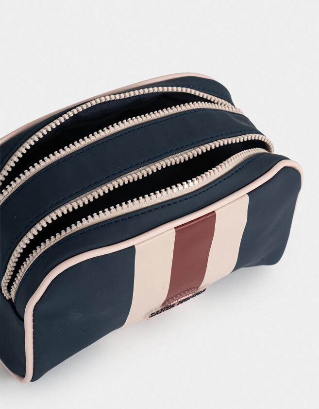 Porta Cosméticos Portacosméticos Santa Monica - Azul Marino