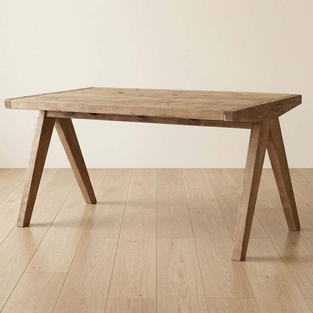 MESA DE COMEDOR MADERA NATURAL-BEIGE CEIBO