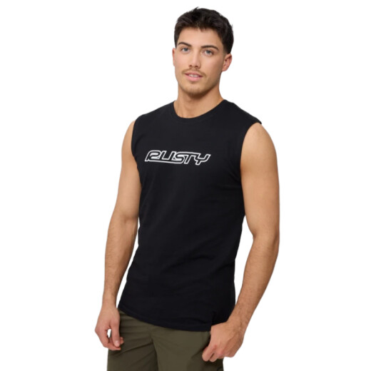 Musculosa Rusty Farix - Negro Musculosa Rusty Farix - Negro