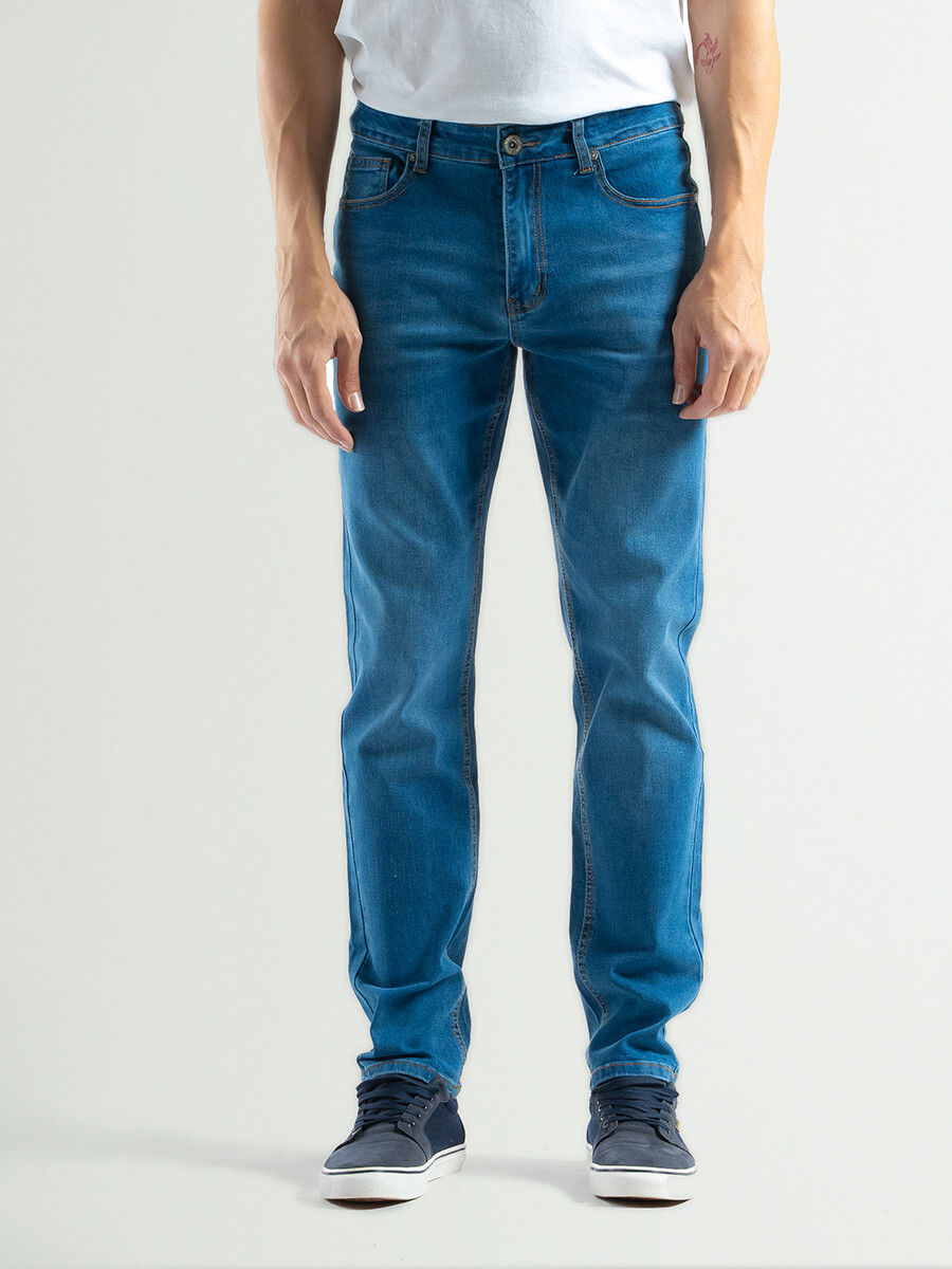 Jean Forum Regular Fit Largo 32 - Azul 