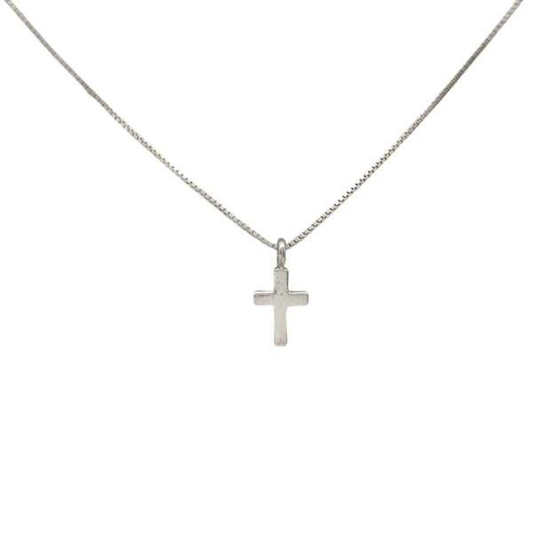 Conjunto Cruz fina- Plata 925 - Sin Piedra- CJ3011 sinpiedra