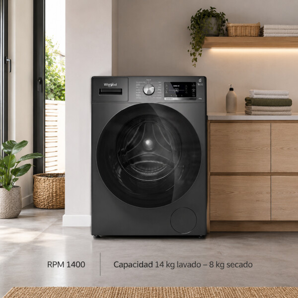 Lavasecarropa Whirlpool 14kg Inverter Wnc14as LAVASECARROPA WHIRLPOOL 14KG INVERTER