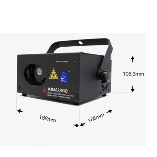 Luces Laser Big Dipper Km003 Rgb Dmx Modos De Control LUCES BIG DIPPER KM003 RGB