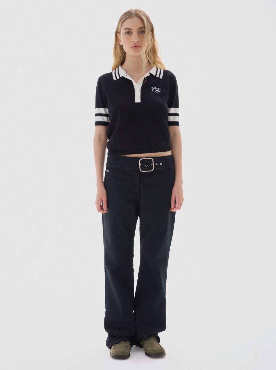 Jean Belt Solid - Black 