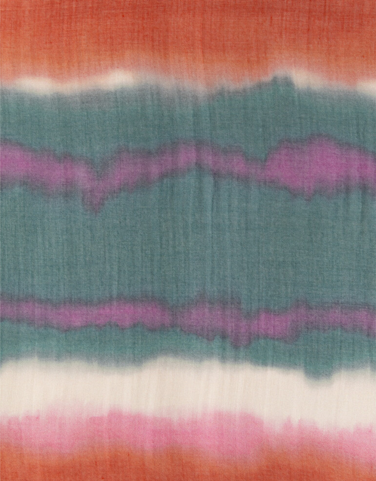 Pañuelos Raso Estampados Varios Pañuelo Estampado Estilo Ombre - Combinacion Multicolor