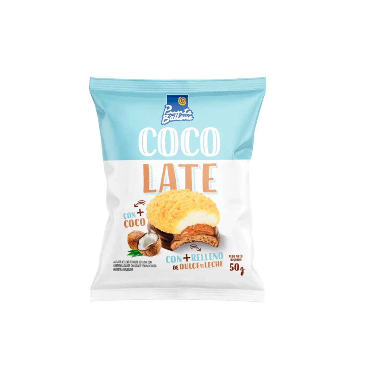 Alfajor Punta Ballena Cocolate x 8 