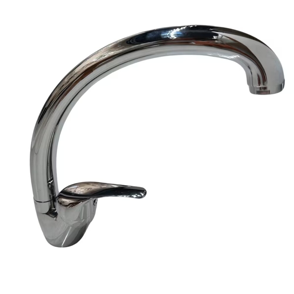 Grifería de Cocina Monocomando de mesada pico alto Capri cromado Grifería De Cocina Monocomando De Mesada Pico Alto Capri Cromado