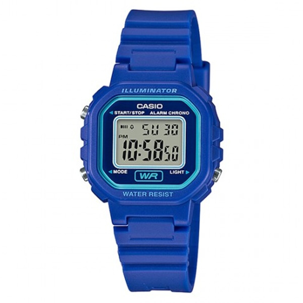 Reloj CASIO LA20WH-2ADF en Resina Azul 30mm 