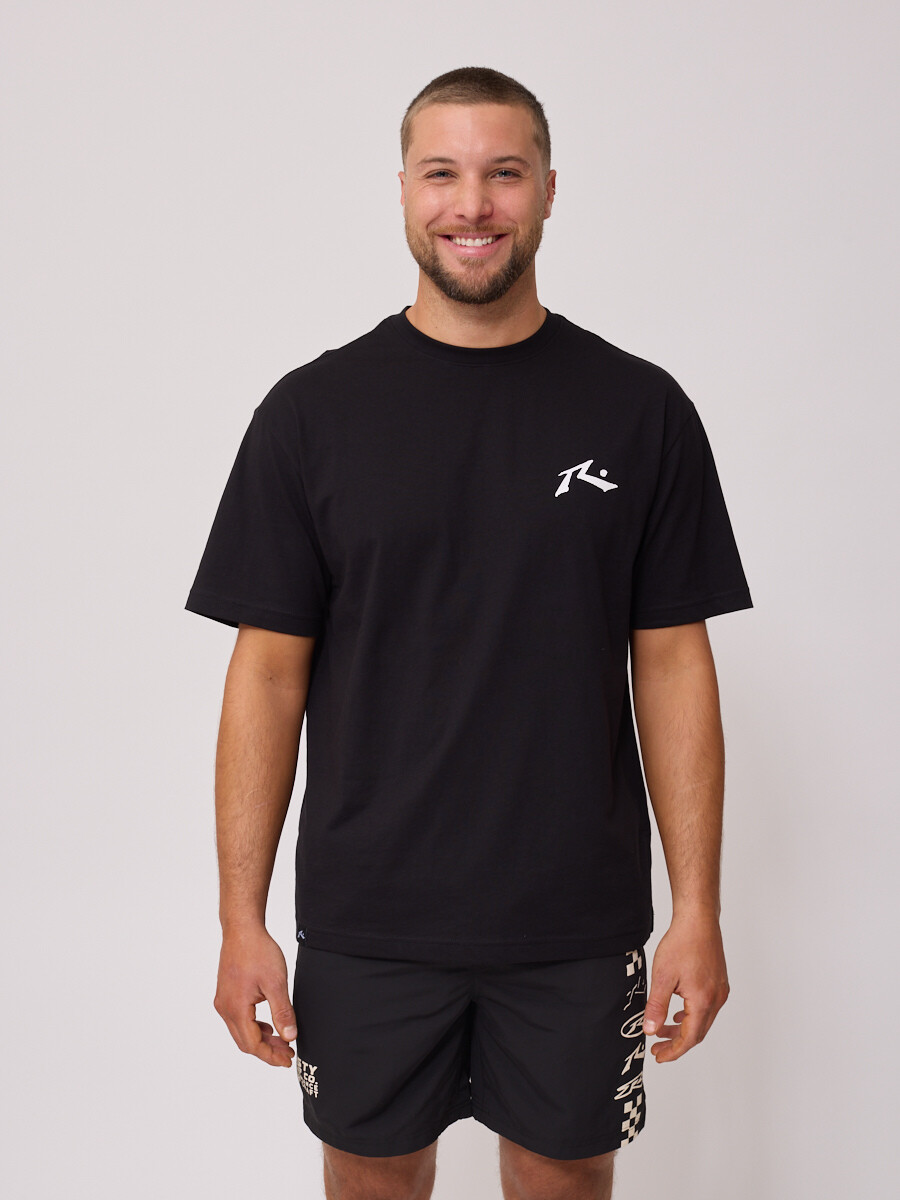 T-SHIRT KYLES26 RUSTY - Negro 