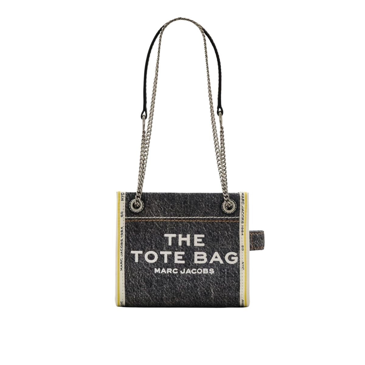 Marc Jacobs - Bandolera Tote en denim con una icónica silueta 