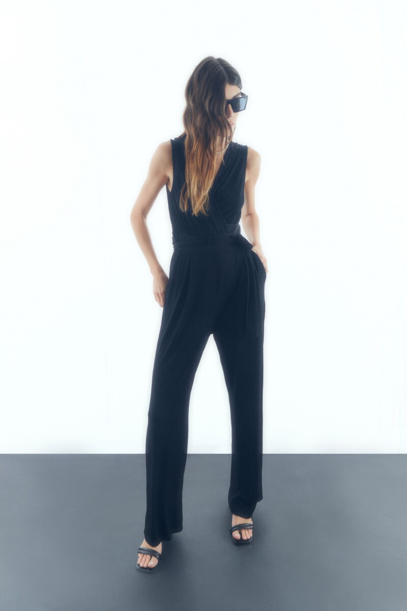 Mono con lurex negro