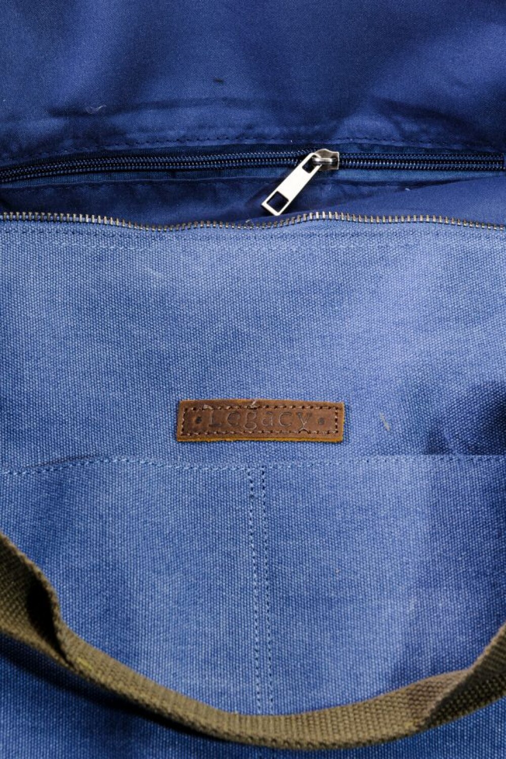 BOLSO DE LONA GRANDE Azul