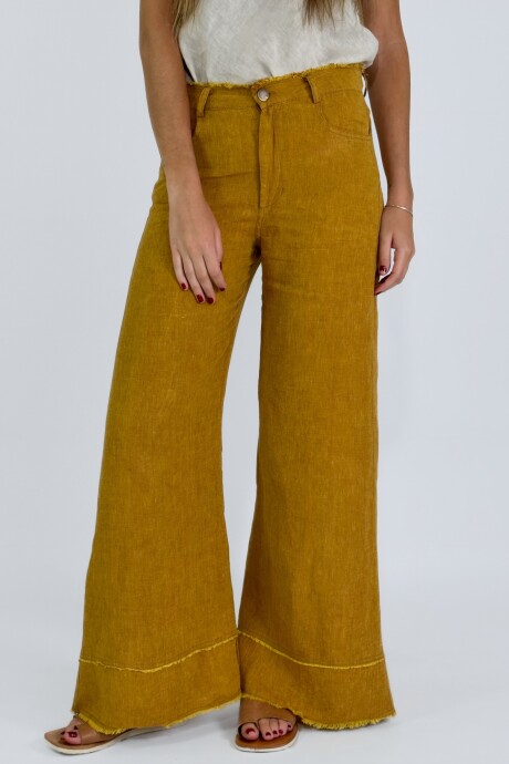 PANTALON RUFINA Amarillo