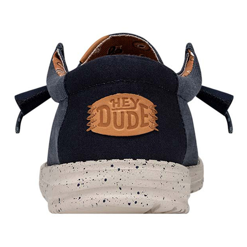 Wally Washed Canvas Hombre Navy