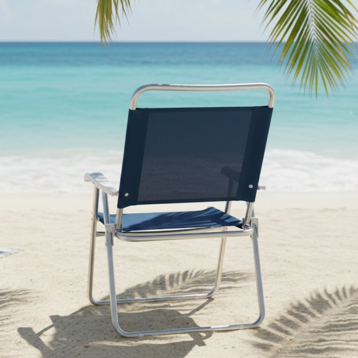 Silla Master Plus Aluminio - AZUL OSCURO 