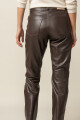 Leather Pant Chocolate