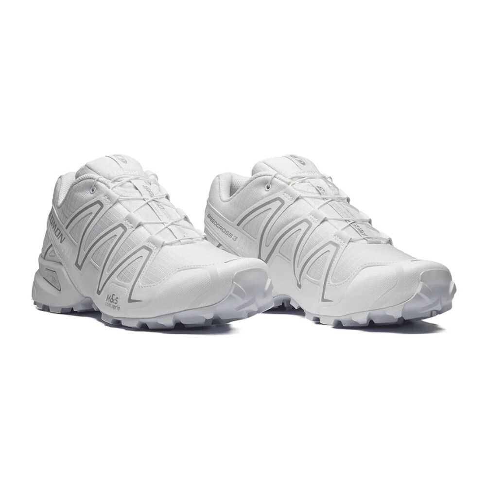 Salomon SPEEDCROSS 3 Unisex - Blanco/Plata Blanco-Plata