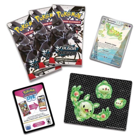 Pokémon Fulgor Negro Colección con Calcomanías - Reuniclus Pokémon Fulgor Negro Colección con Calcomanías - Reuniclus