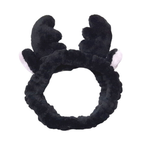 Vincha de maquillaje tratamientos faciales negra Vincha De Maquillaje Tratamientos Faciales Negra