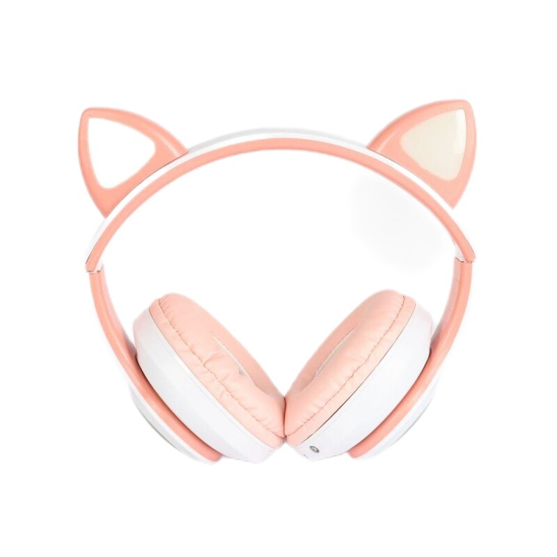 Auriculares inalambrico bluetooth STN28 infantil orejas gato luces rosado Auriculares inalambrico bluetooth STN28 infantil orejas gato luces rosado