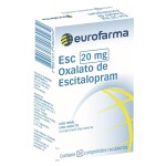 ESC 20 MG CJ X 30 COMP. única