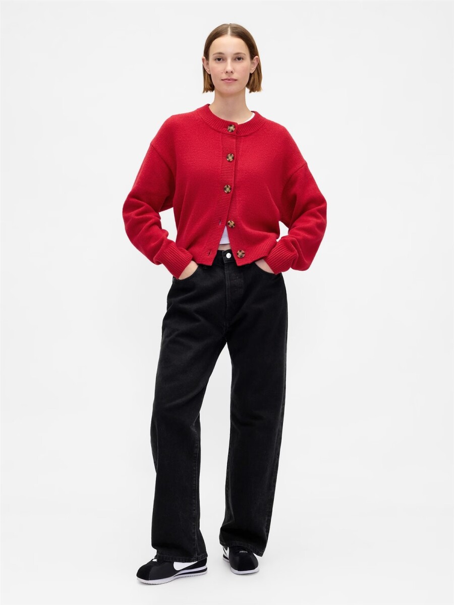 Saco Cashsoft Mujer - Modern Red 