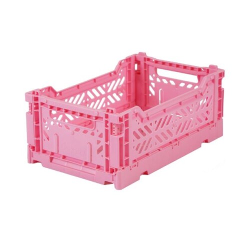 Caja organizadora plegable y apilable Chica Baby Pink