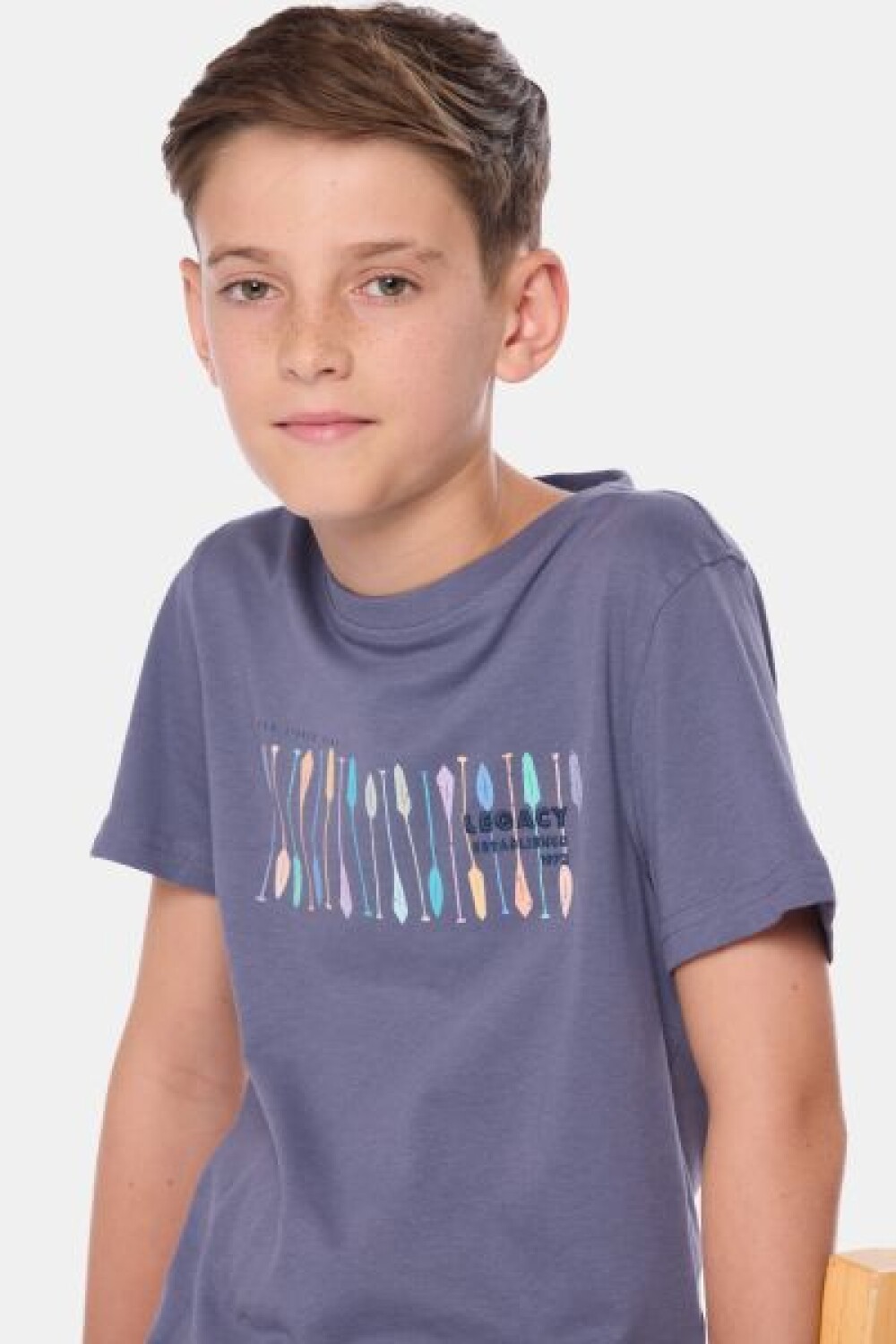 REMERA ESTAMPADA Lila