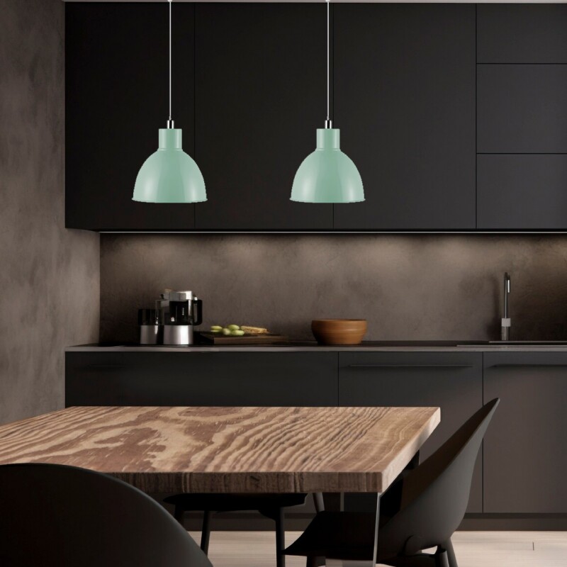 ARTEFACTO COLGANTE DECORATIVO ALPHA Lámpara Colgante Alpha Verde