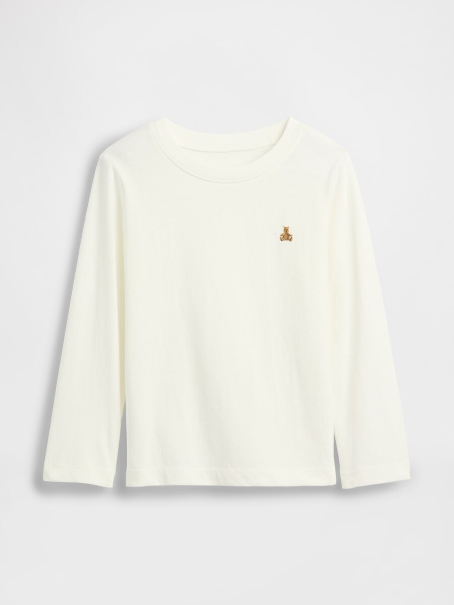 V-AUG BF LS TOP - NEW OFF WHITE 