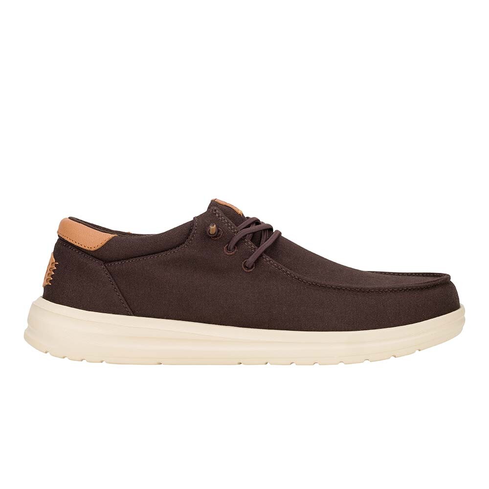 Paul Canvas - Hombre Mole Brown/Wood Ash