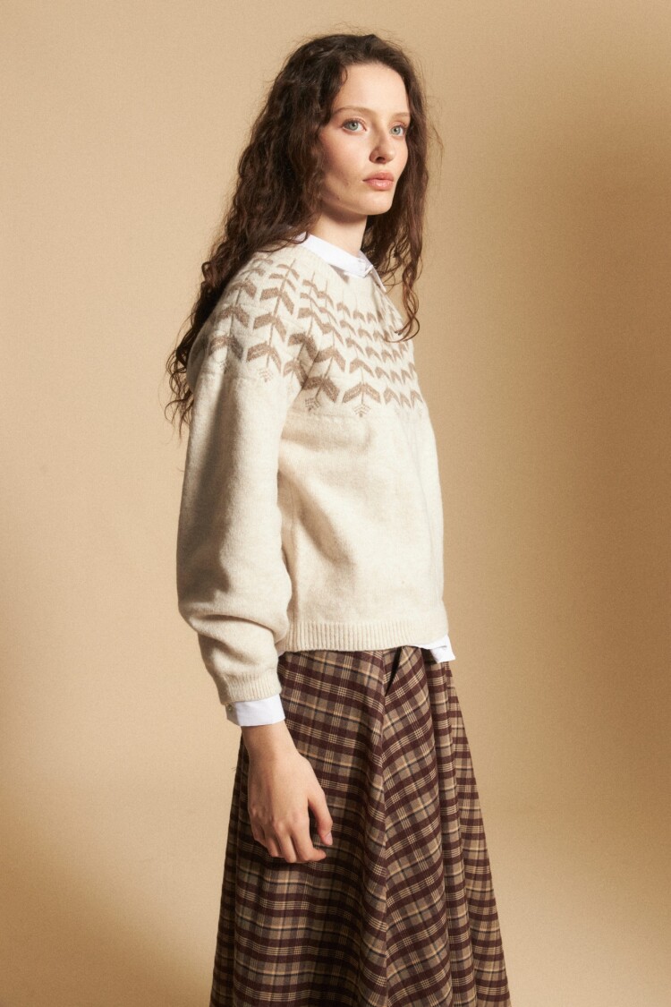 SWEATER LEOPOLD Crudo