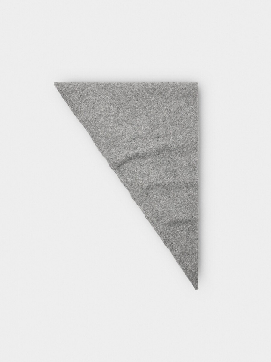 Chal De Punto De Lurex gris
