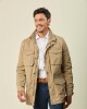 Campera Safari Algodón Beige