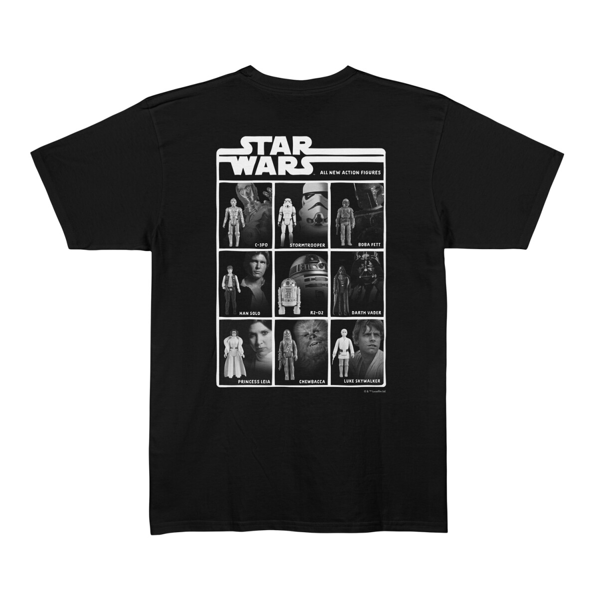REMERA ACTION FIGURES 2 