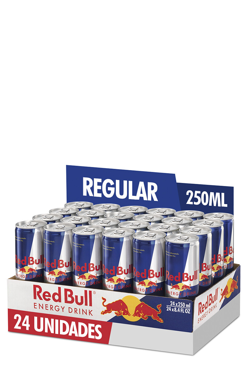 Energizante RED BULL ENERGY DRINK® 250ml. Funda X24 Energizante RED BULL ENERGY DRINK® 250ml. Funda X24