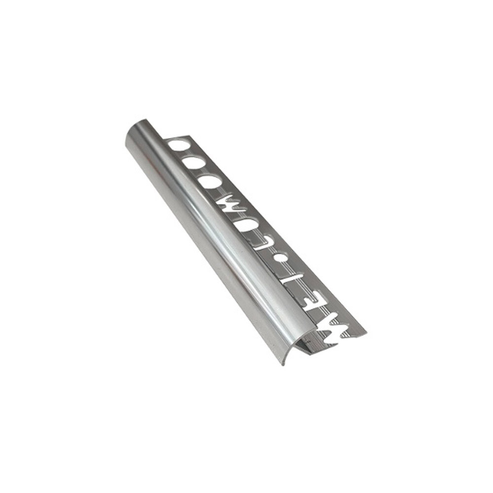 GUARDACANTO ALUMINIO ANOD PLATEADO BRILLO Guardacanto Aluminio Anod Plateado Brillo