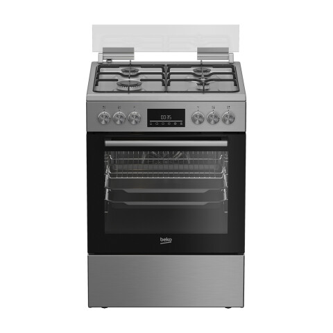 Cocina combinada 65L con grill 60cm Beko FBM 62330 DXS Cocina combinada 65L con grill 60cm Beko FBM 62330 DXS