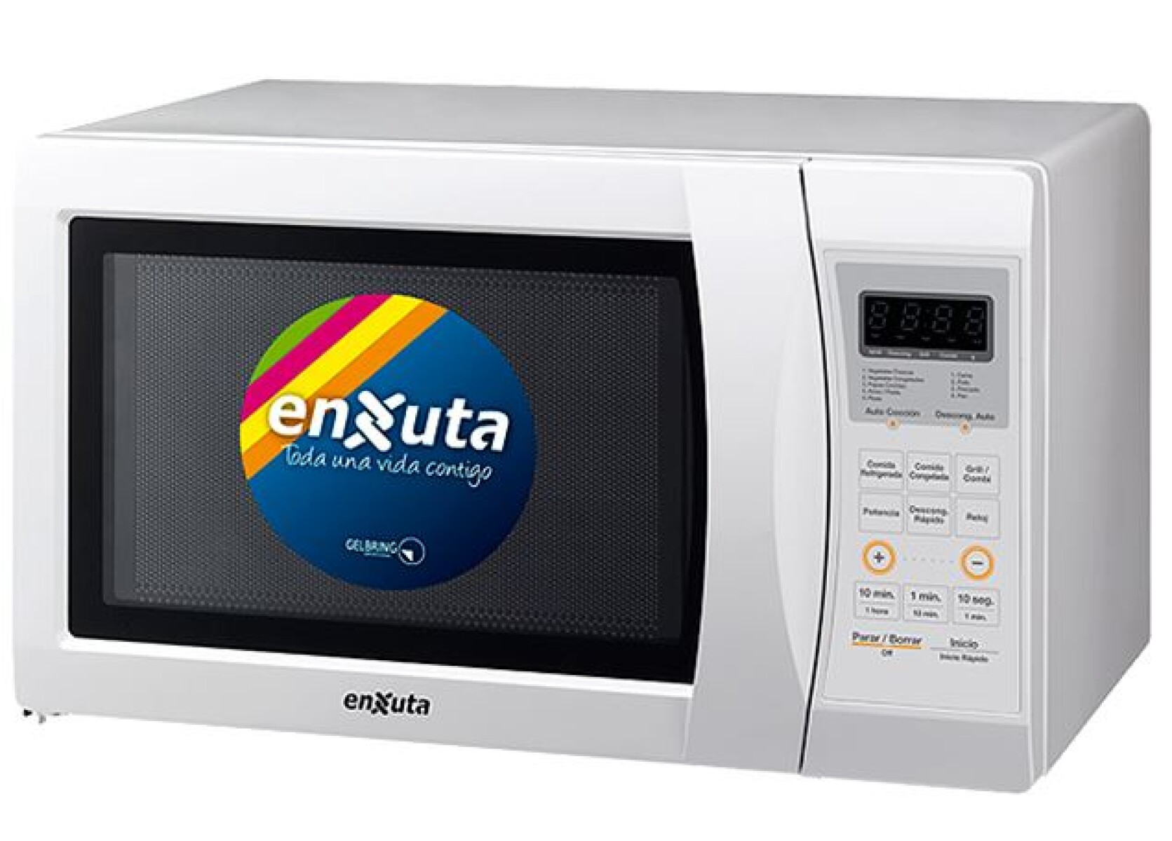 MICROONDAS ENXUTA MOENX323DGB-1 23L c/Grill Digital Blanco - N/A 