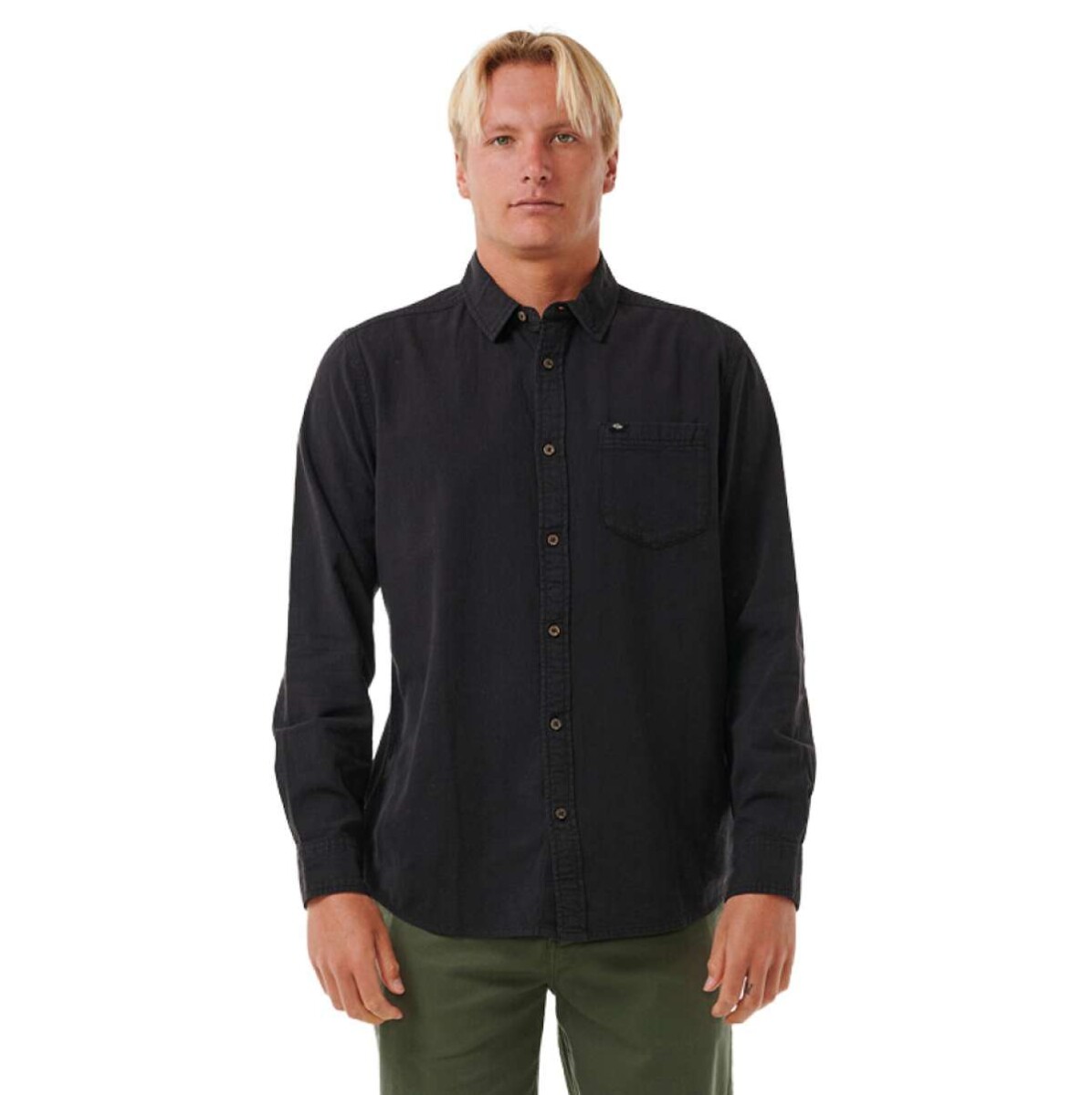 Camisa Rip Curl Classic Surf Washed - Negro 