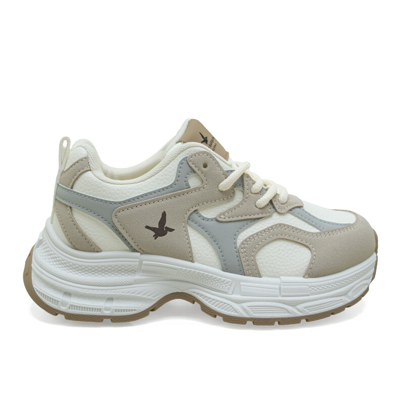 Championes Santa Barbara OXON Mujer Blanco-beige