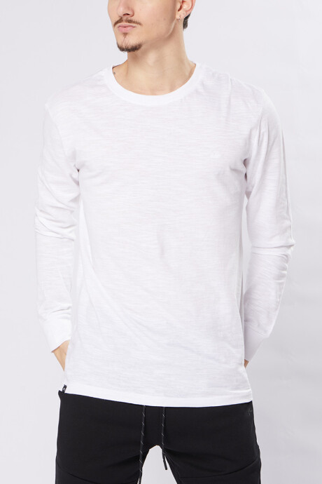 T-SHIRT ML MARKW22 RUSTY Blanco