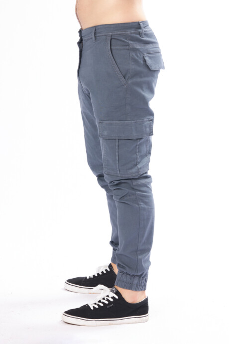 PANTALON CARGO ARENE DIXIE Azul Piedra