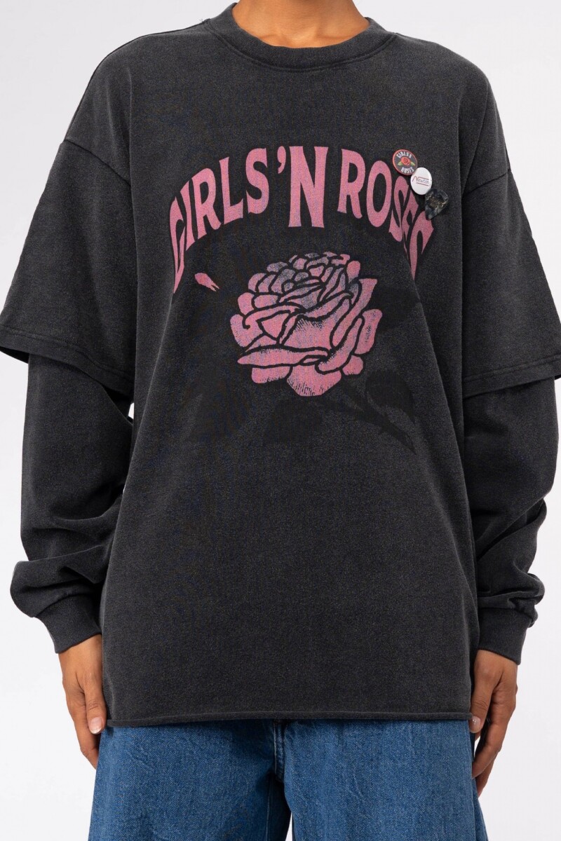 CAMISETA ML AXL Gris