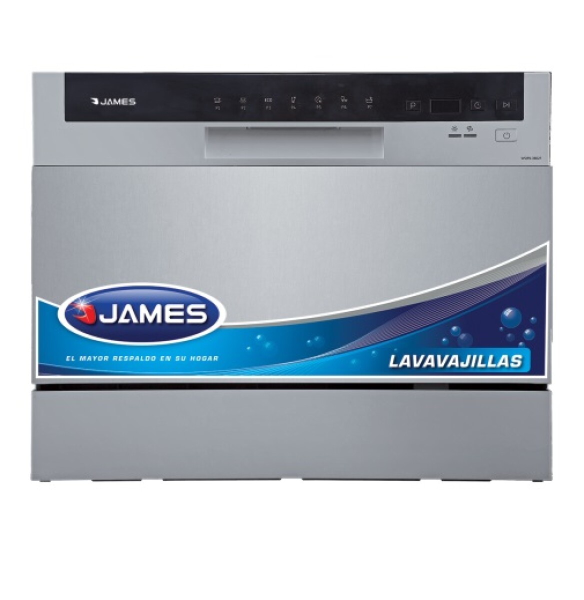 LAVAVAJILLAS JAMES 8 LTS 6 CUBIERTOS MOD LVCM 6CD INOX 