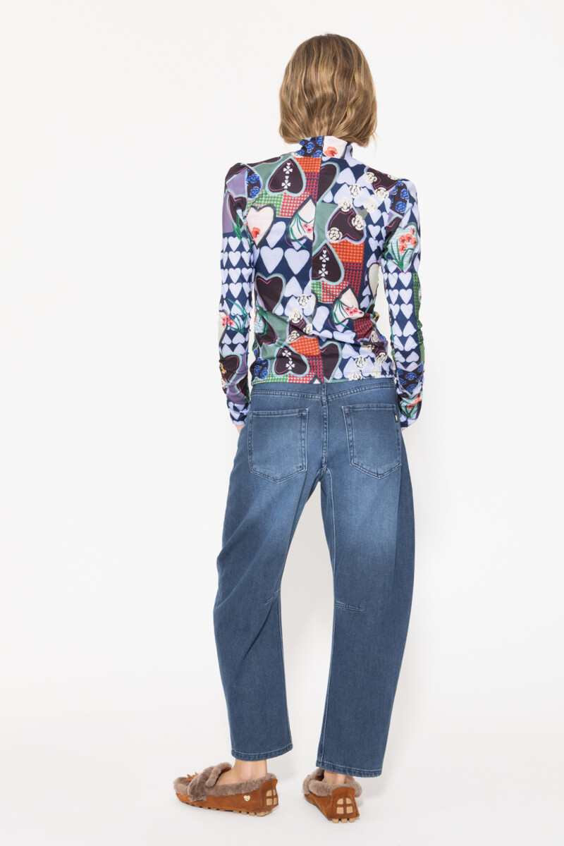 JEANS CARRIE BLUE Azul